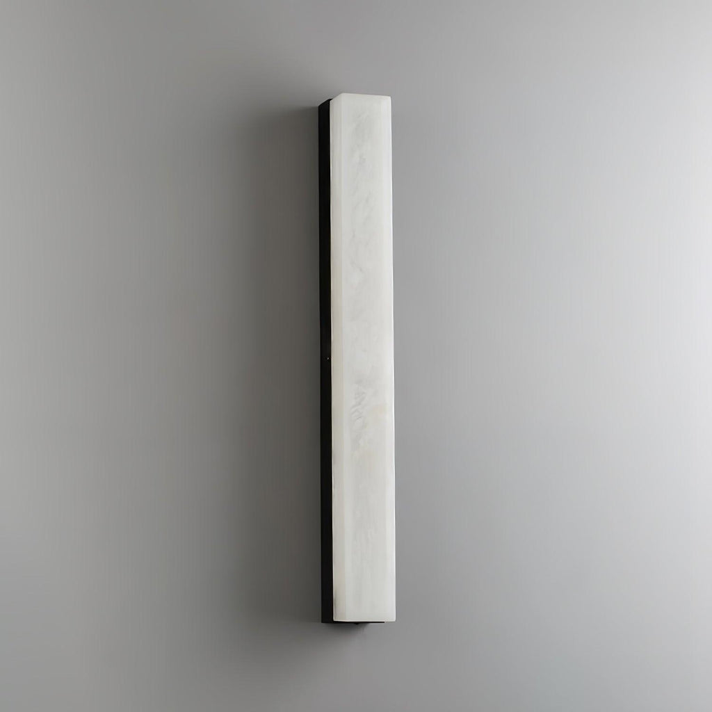 Kristy Linear Brass  Alabaster Wall Lamp | ventumra