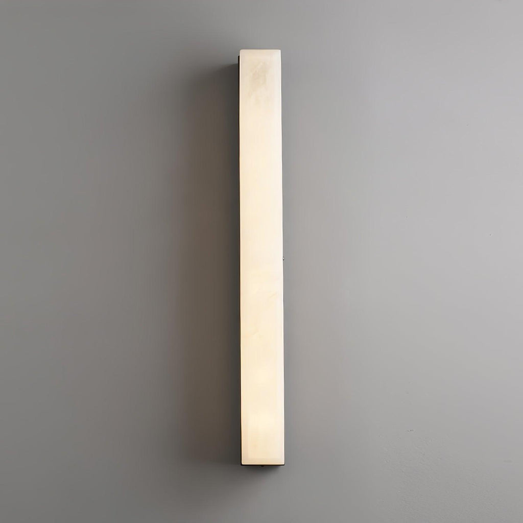 Isen Linear Brass Alabaster Wall Lamp | ventumra