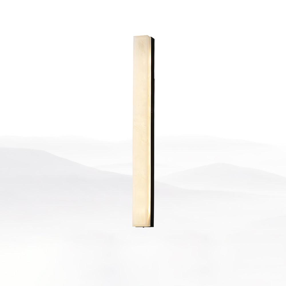 Isen Linear Brass Alabaster Wall Lamp | ventumra