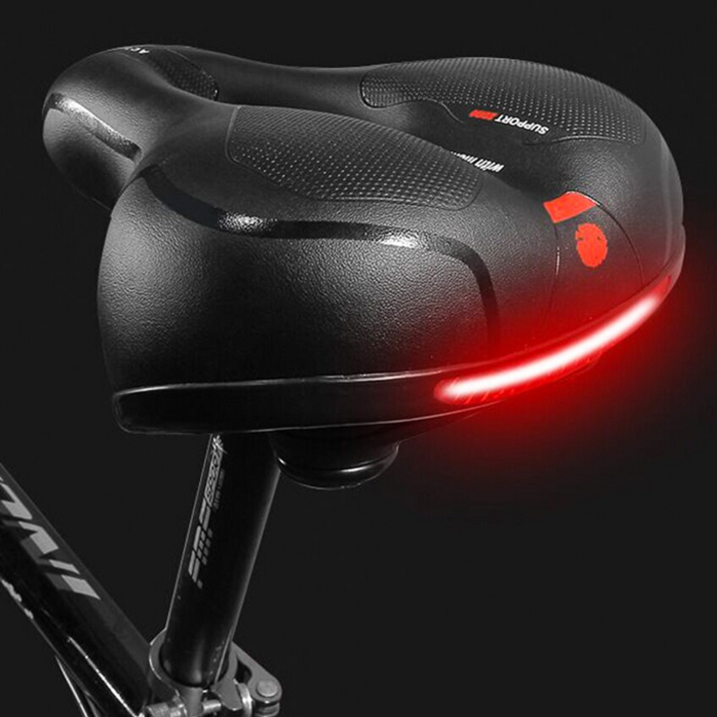 Sella ergonomica per bicicletta — Design confortevole e antalgico
