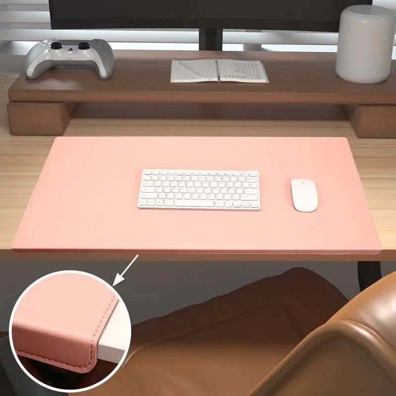 NimbusDesk Schreibtischunterlage aus Kunstleder – Ergonomisches Profil und Handgelenkstütze
