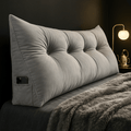 CozyNest Wedge Pillow — Contoured Ergonomic Support, Secure Lean Design