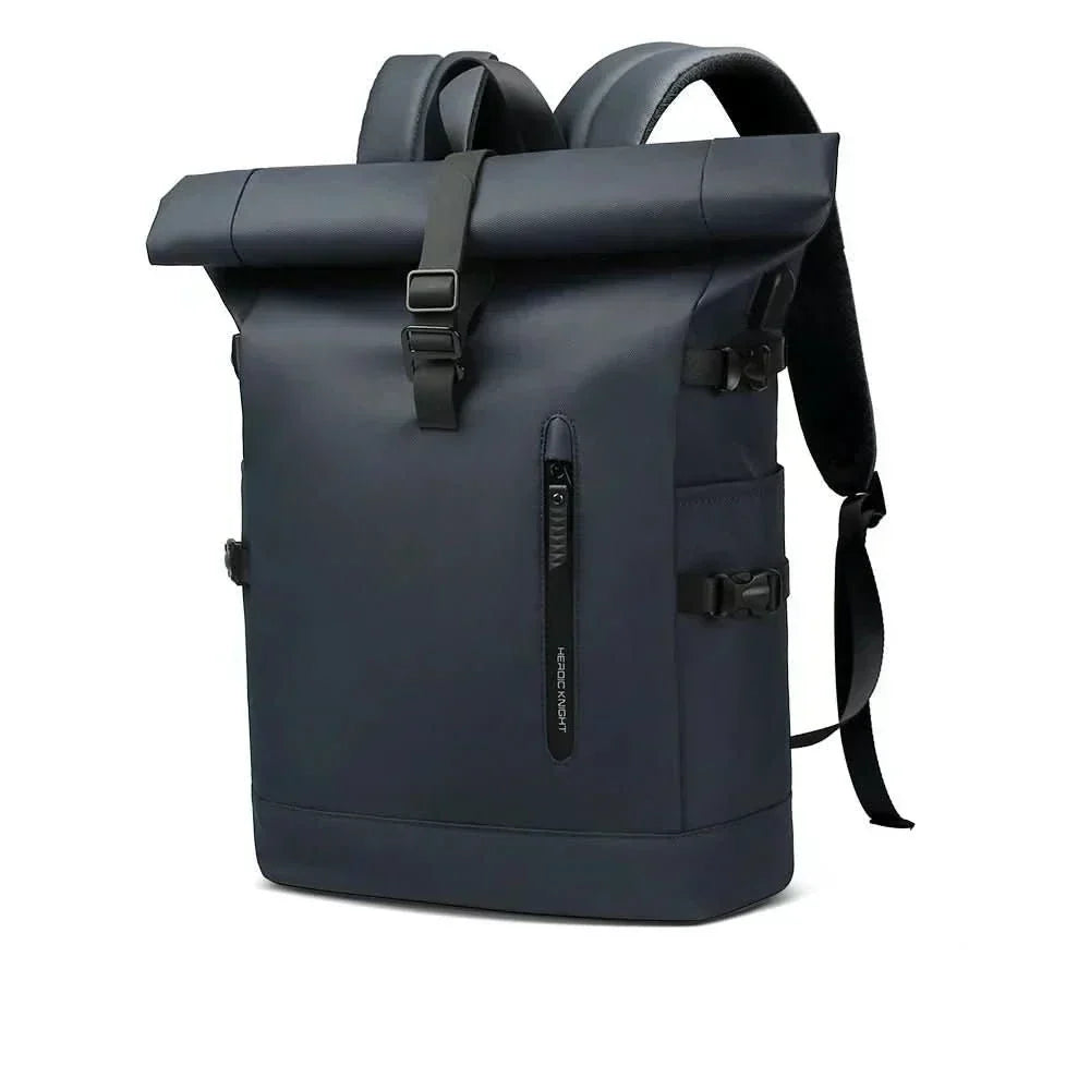 TrailMate Expandable Roll-Top Backpack — Large Capacity, Dedicated Laptop Compartment
