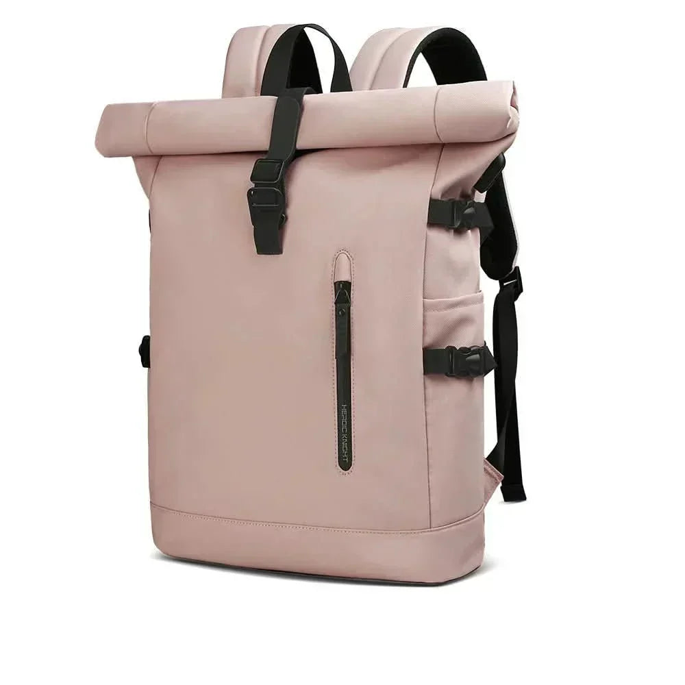 TrailMate Expandable Roll-Top Backpack — Large Capacity, Dedicated Laptop Compartment