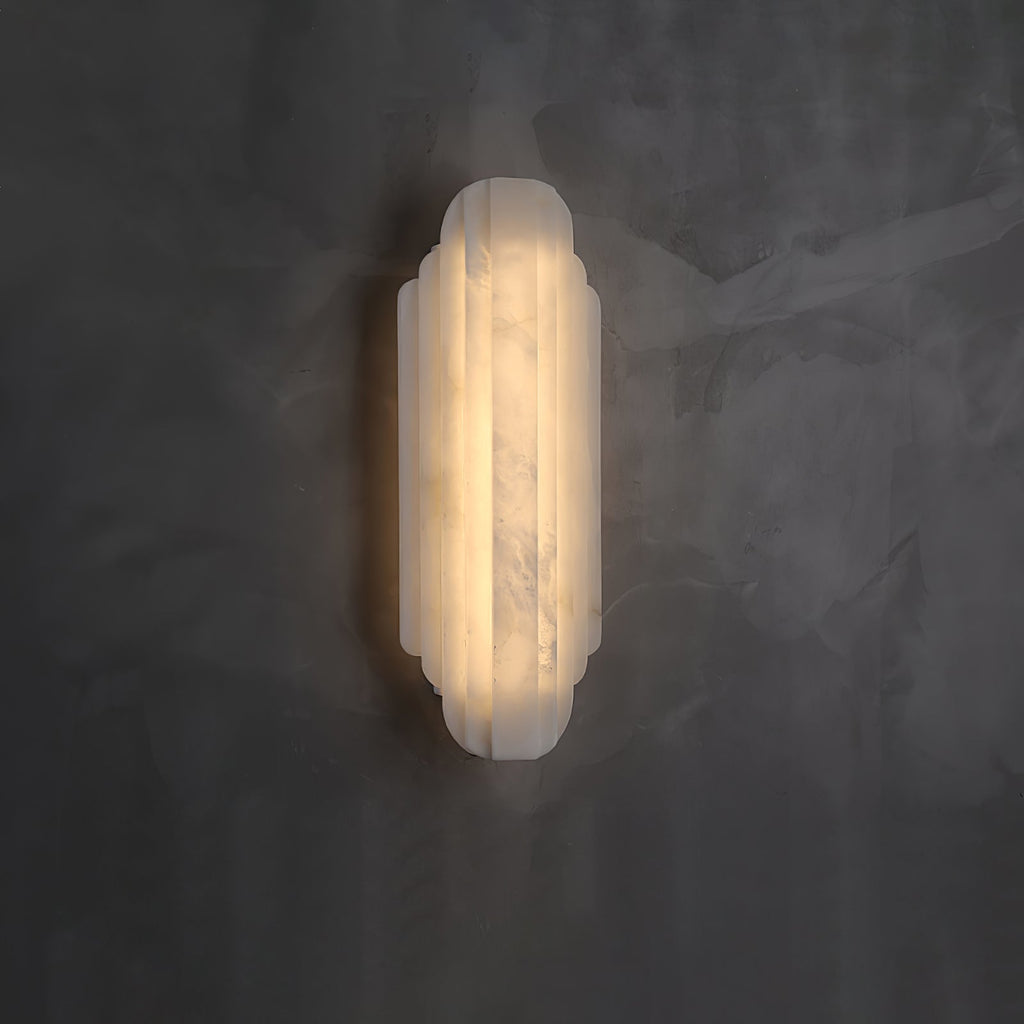 Avthaaris Art Deco Alabaster Wall Light | ventumra