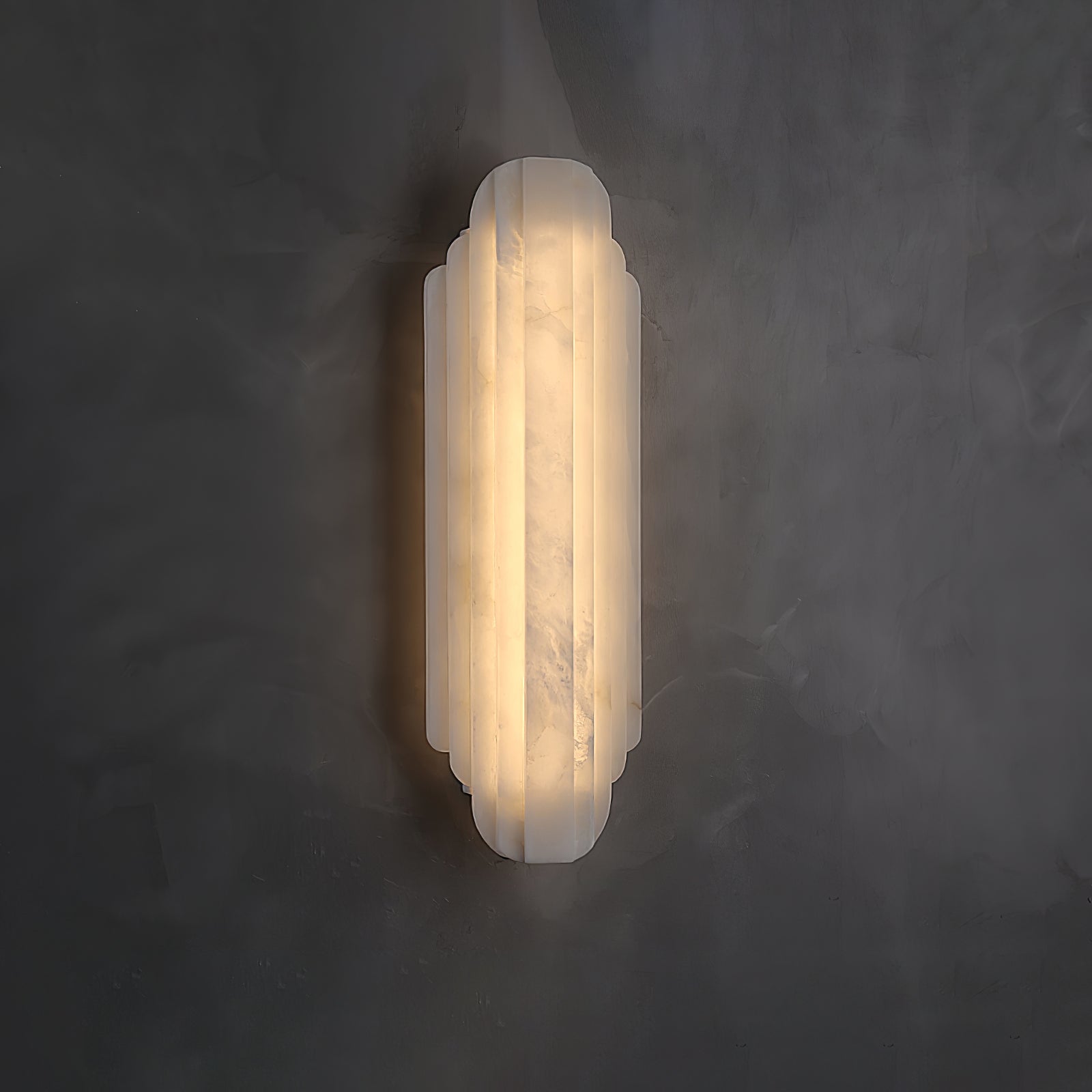 Avthaaris Art Deco Alabaster Wall Light | ventumra
