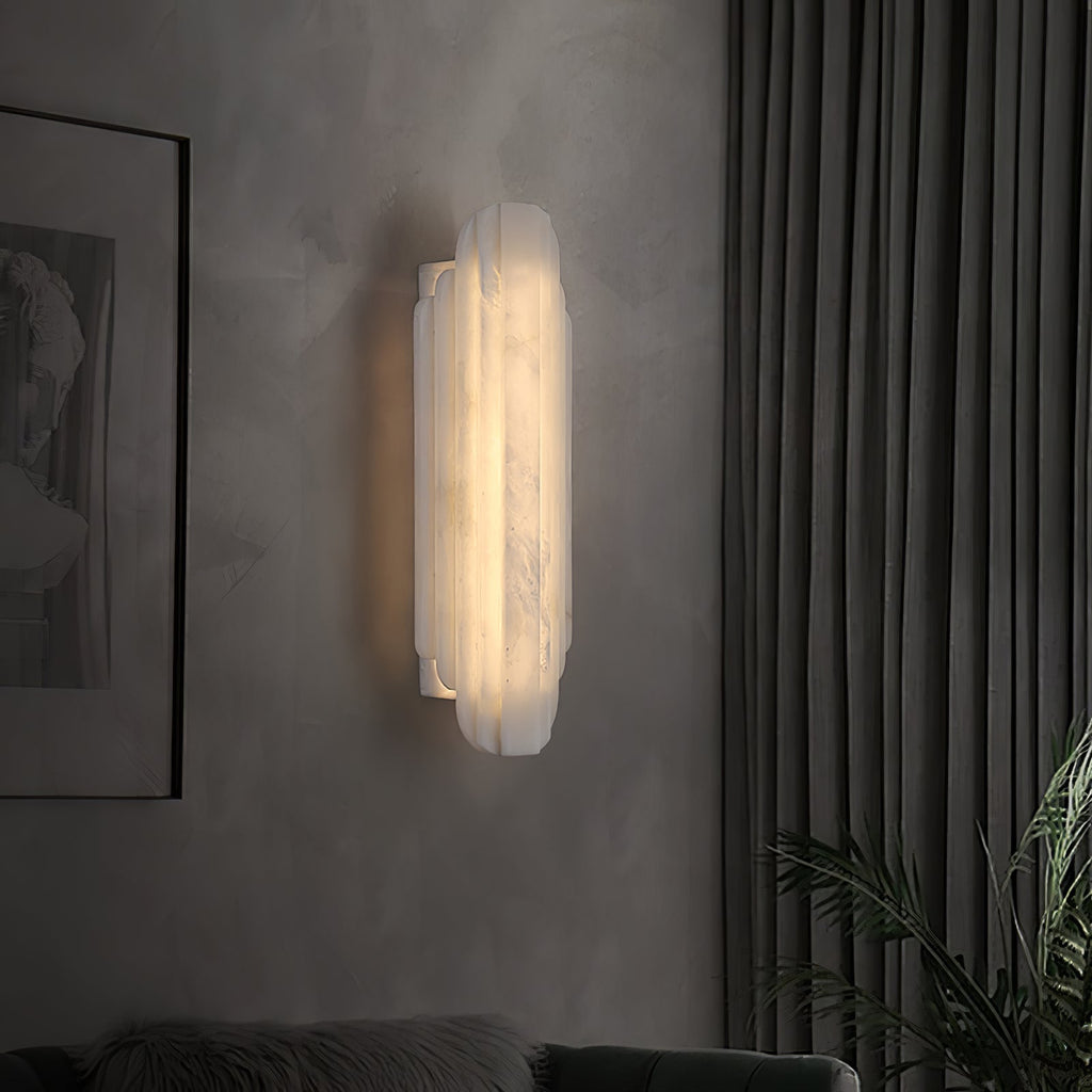 Avthaaris Art Deco Alabaster Wall Light | ventumra