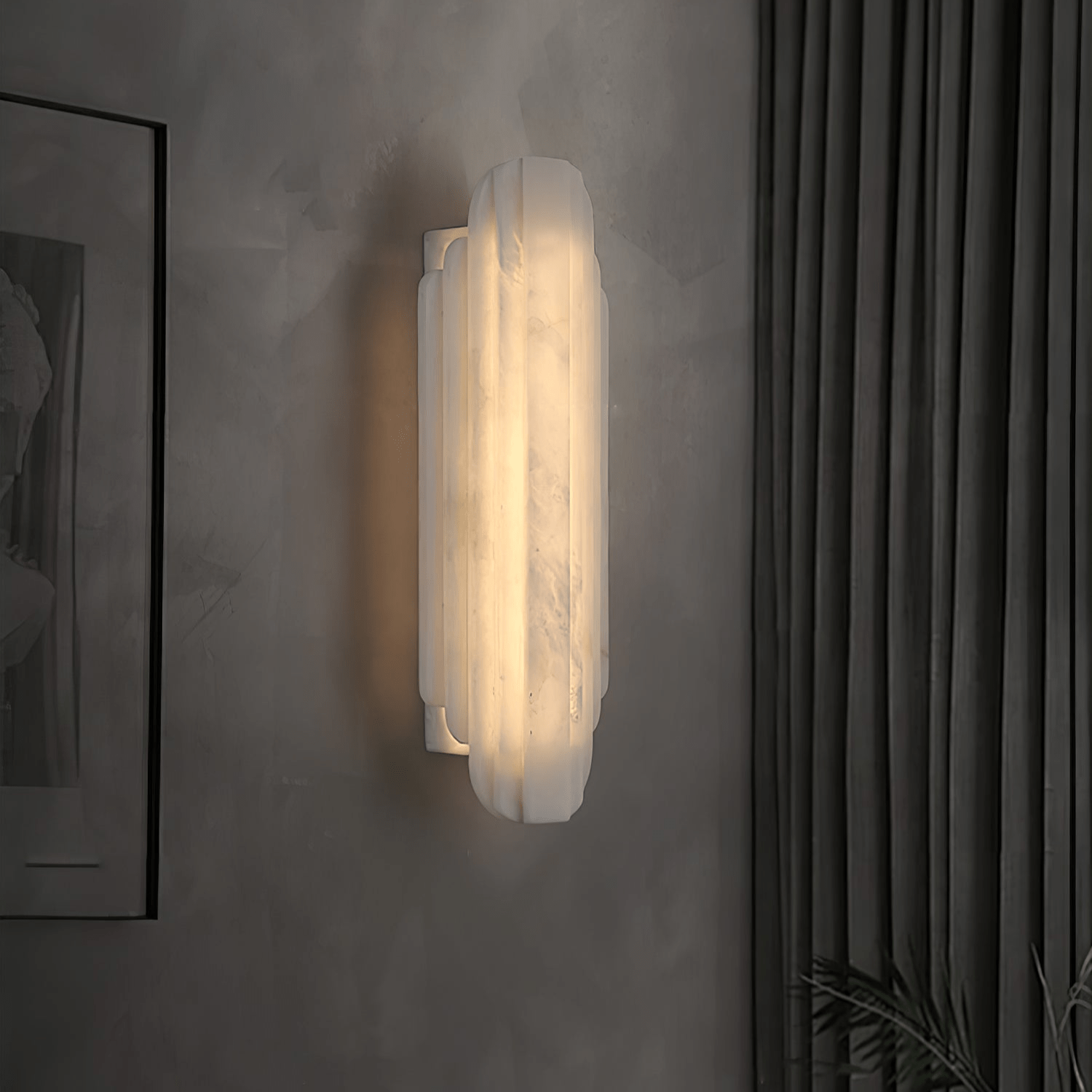 Avthaaris Art Deco Alabaster Wall Light | ventumra