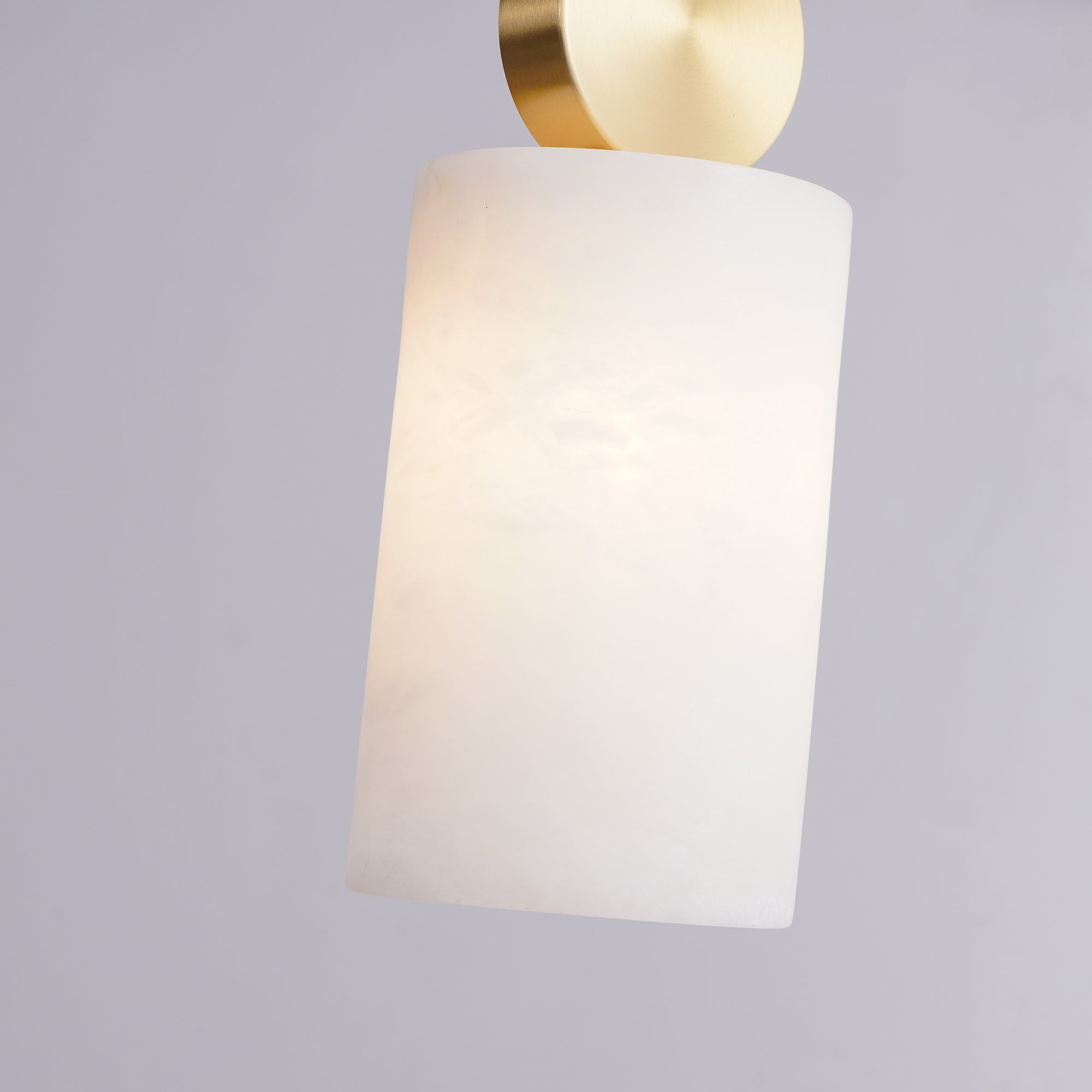 Etruscan Pendant Light Alabaster & Brass | ventumra