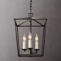 Asteron Retro Candle Cage Pendant Light for Dining Rooms