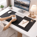 PureDesk Schreibtischunterlage aus weichem Filz – Ergonomische Handgelenkauflage & rutschfeste Unterseite