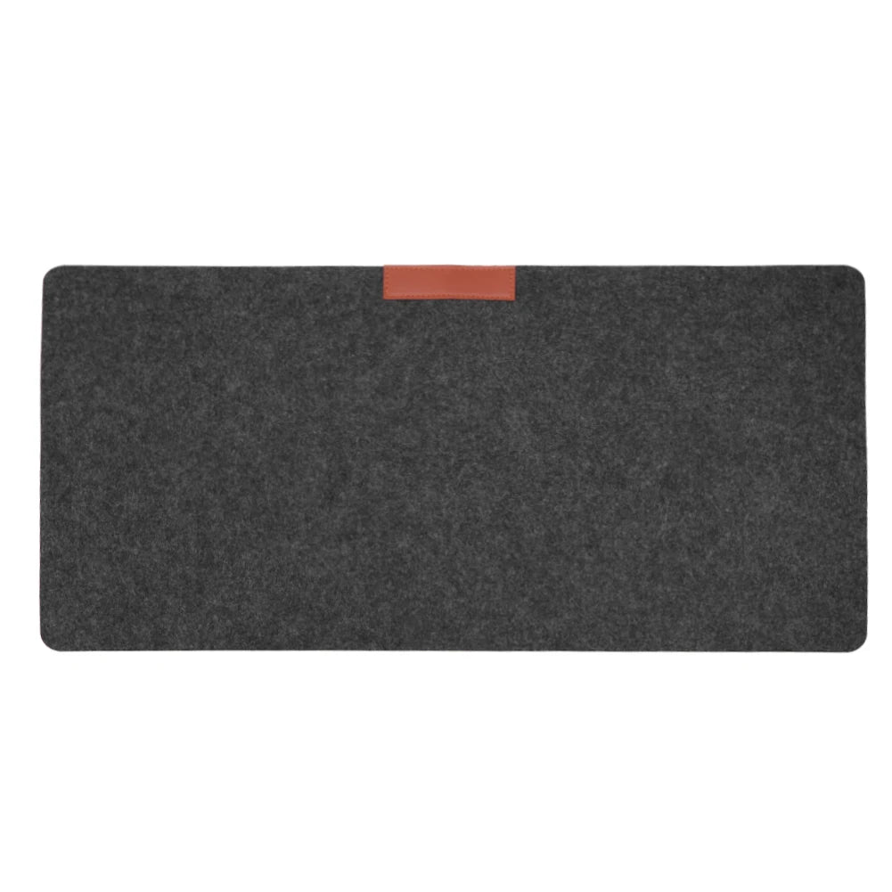 PureDesk Schreibtischunterlage aus weichem Filz – Ergonomische Handgelenkauflage & rutschfeste Unterseite