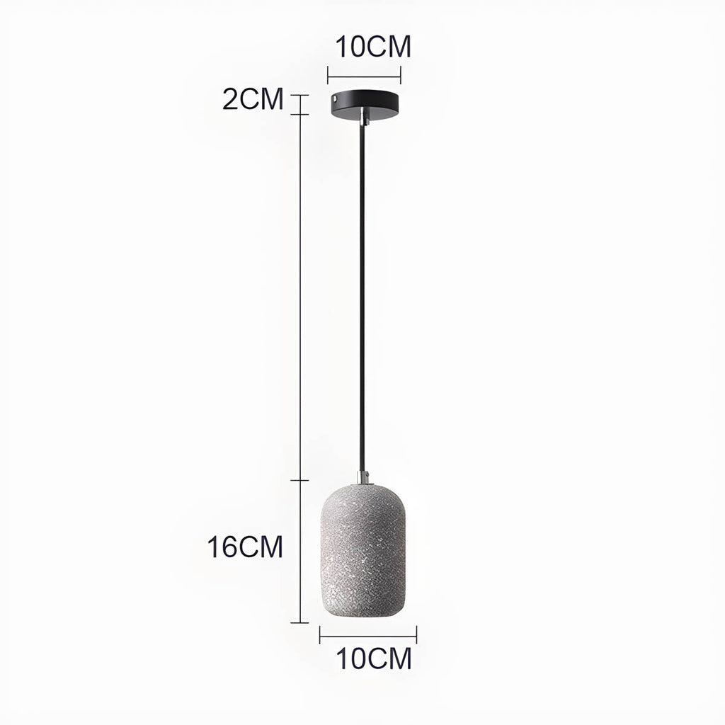 ForgeLine Industrial Pendant Light In Iron Finish For Modern Spaces