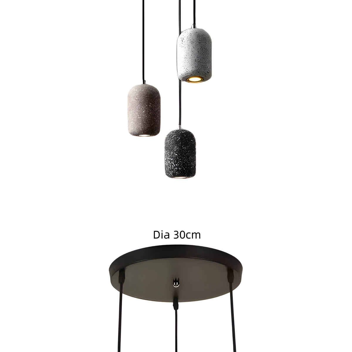 ForgeLine Industrial Pendant Light In Iron Finish For Modern Spaces