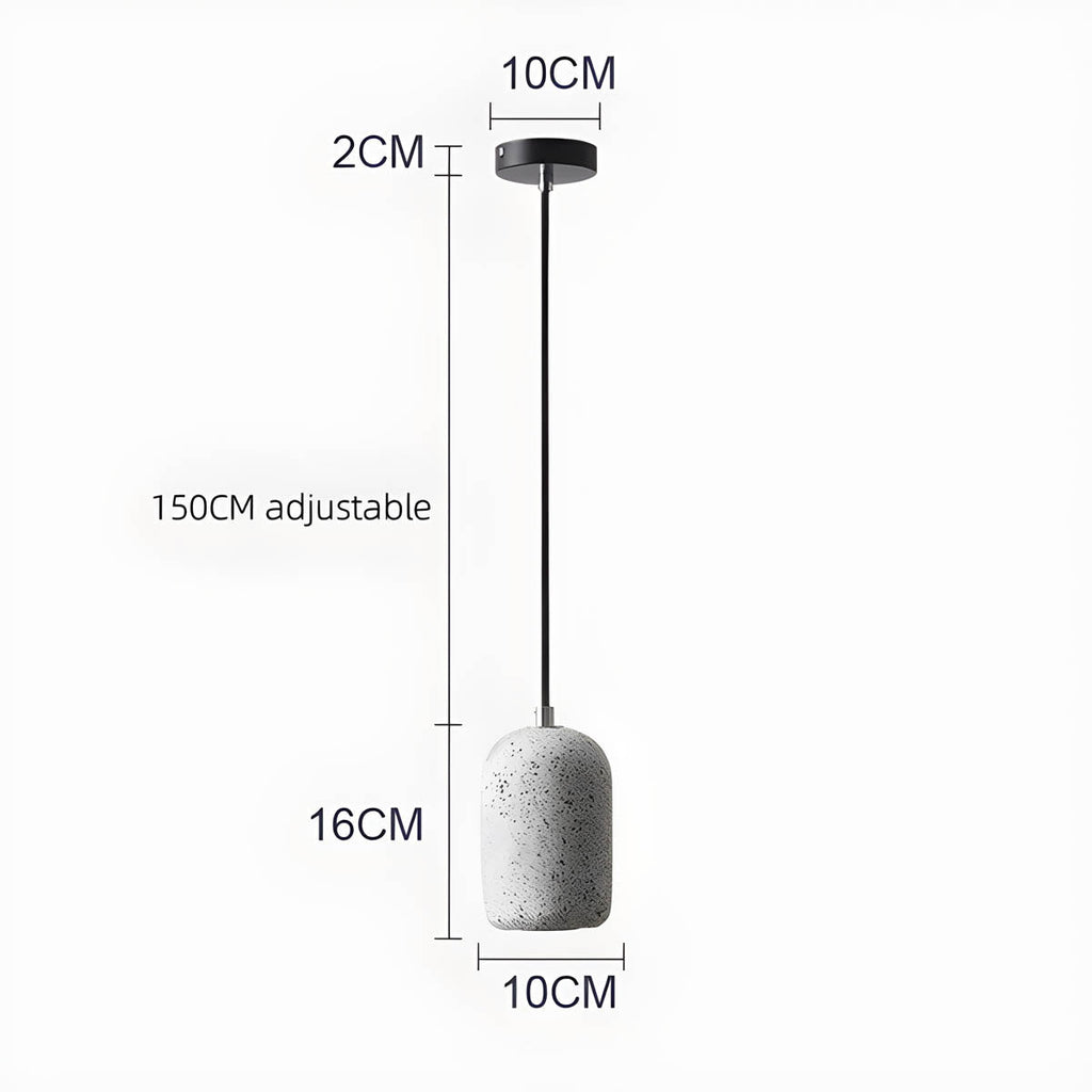 ForgeLine Industrial Pendant Light In Iron Finish For Modern Spaces