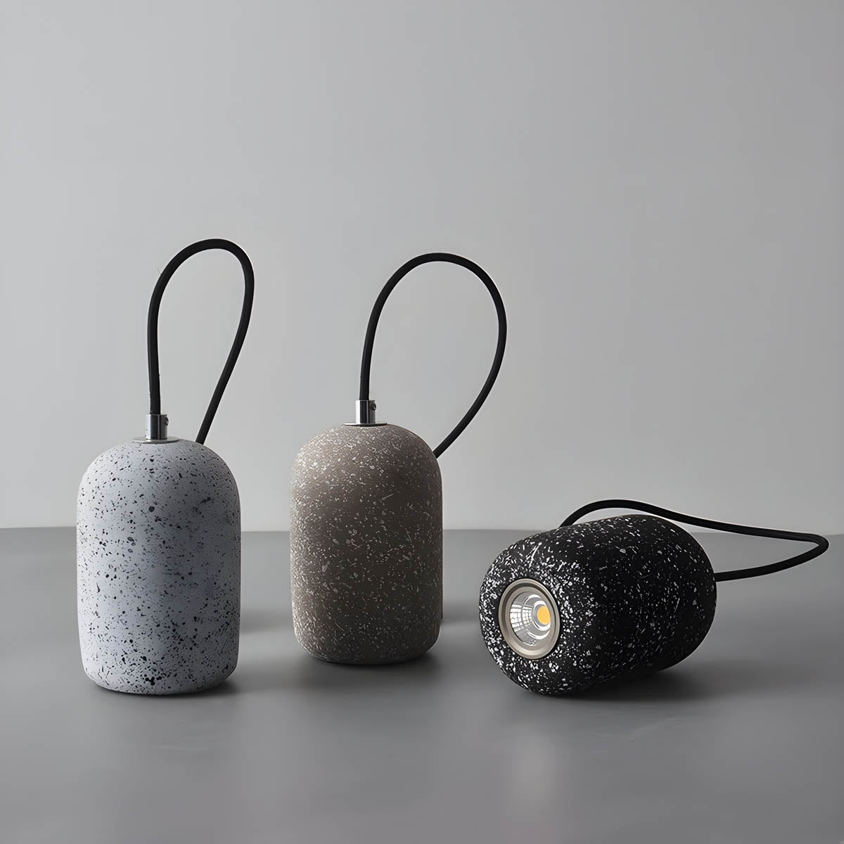 ForgeLine Industrial Pendant Light In Iron Finish For Modern Spaces