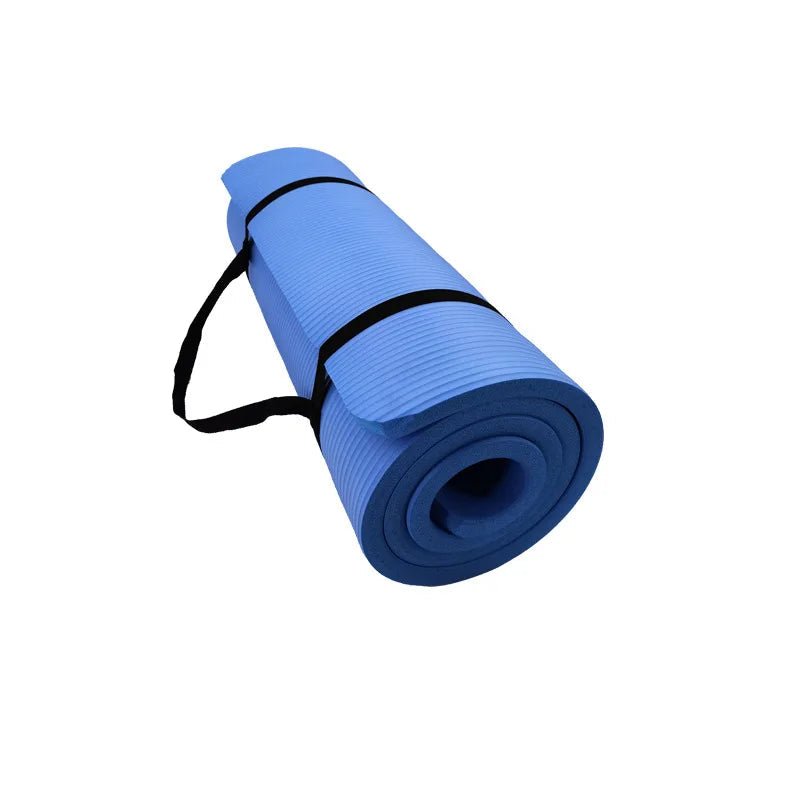 AuroraFlex Non-Slip 185 Cm Exercise Mat — Extra Large Training Surface