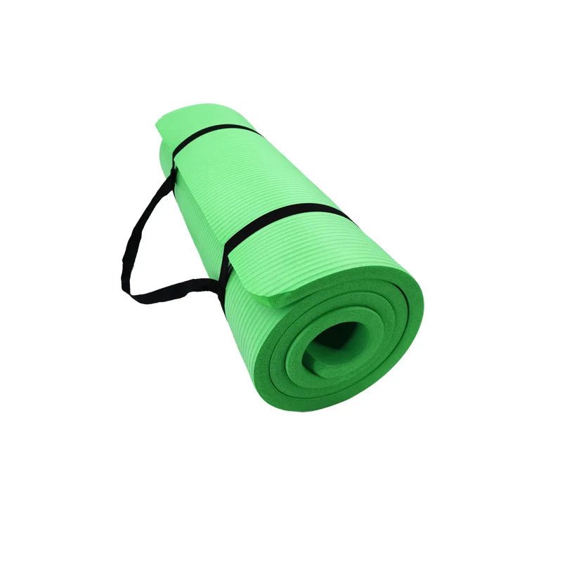 AuroraFlex Non-Slip 185 Cm Exercise Mat — Extra Large Training Surface