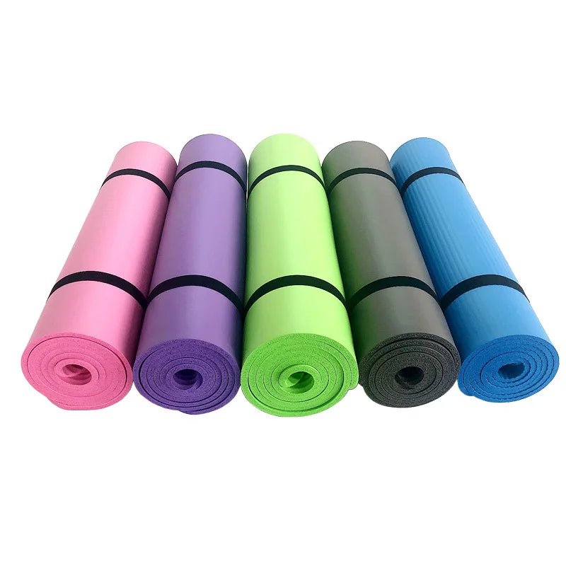 AuroraFlex Non-Slip 185 Cm Exercise Mat — Extra Large Training Surface