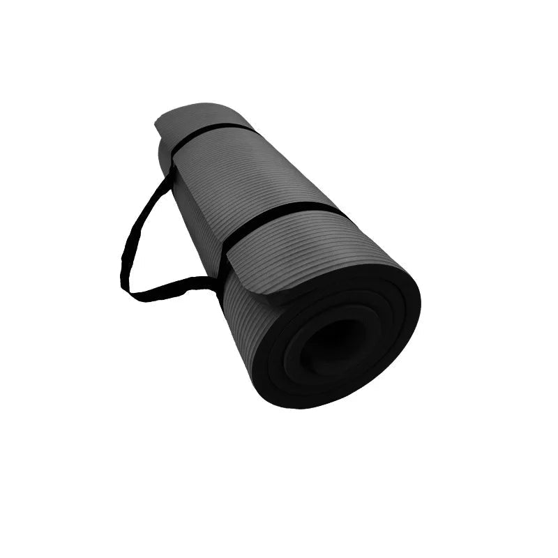 AuroraFlex Non-Slip 185 Cm Exercise Mat — Extra Large Training Surface