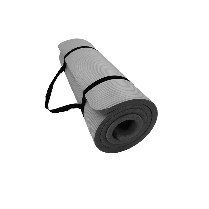 AuroraFlex Non-Slip 185 Cm Exercise Mat — Extra Large Training Surface