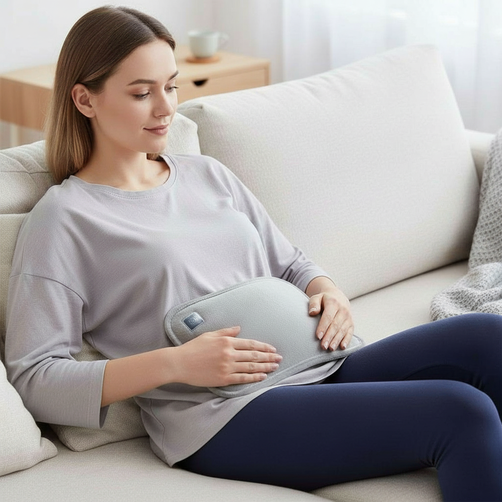 USB-Rechargeable Heating Pad — 3 Heat Settings, Auto Shut-Off