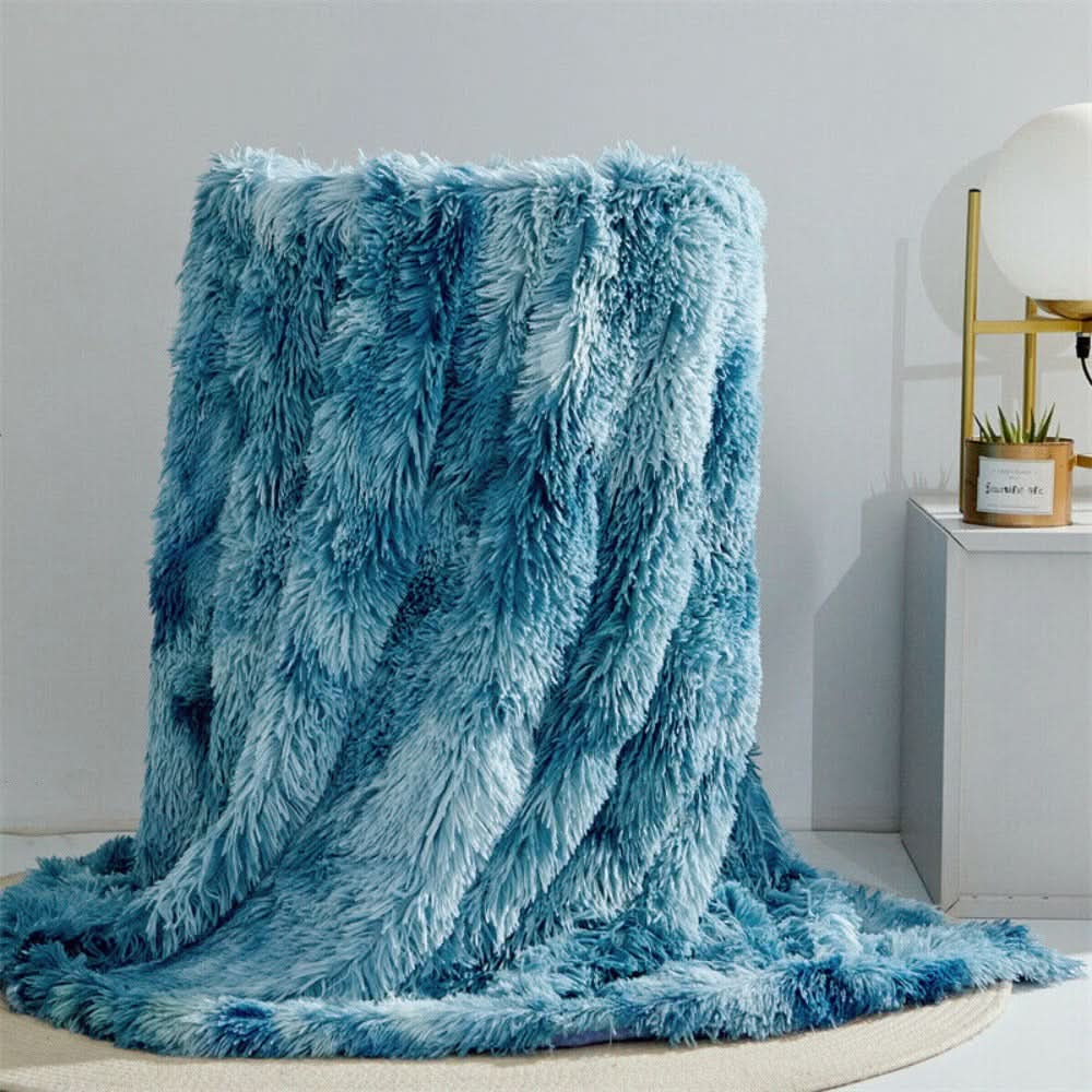VelvetLush Coperta in ecopelliccia — Superficie morbida e testurizzata, trattiene il calore