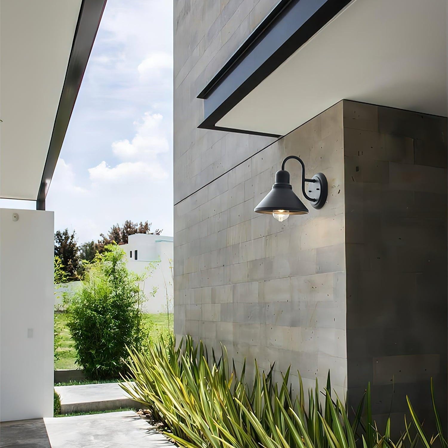 Ray Vintage Cone-shaped Ourdoor Wall Lamp | ventumra