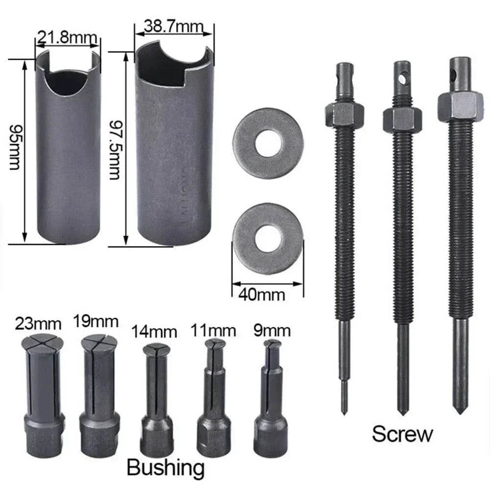 ערכת חולץ מיסבים Apex — כלי לחילוץ תותבים בגודל 9-23 mm
