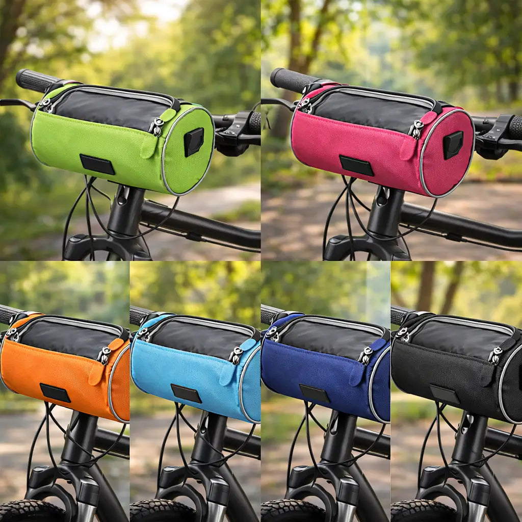 Waterproof Handlebar Bike Bag with Touchscreen Phone Holder