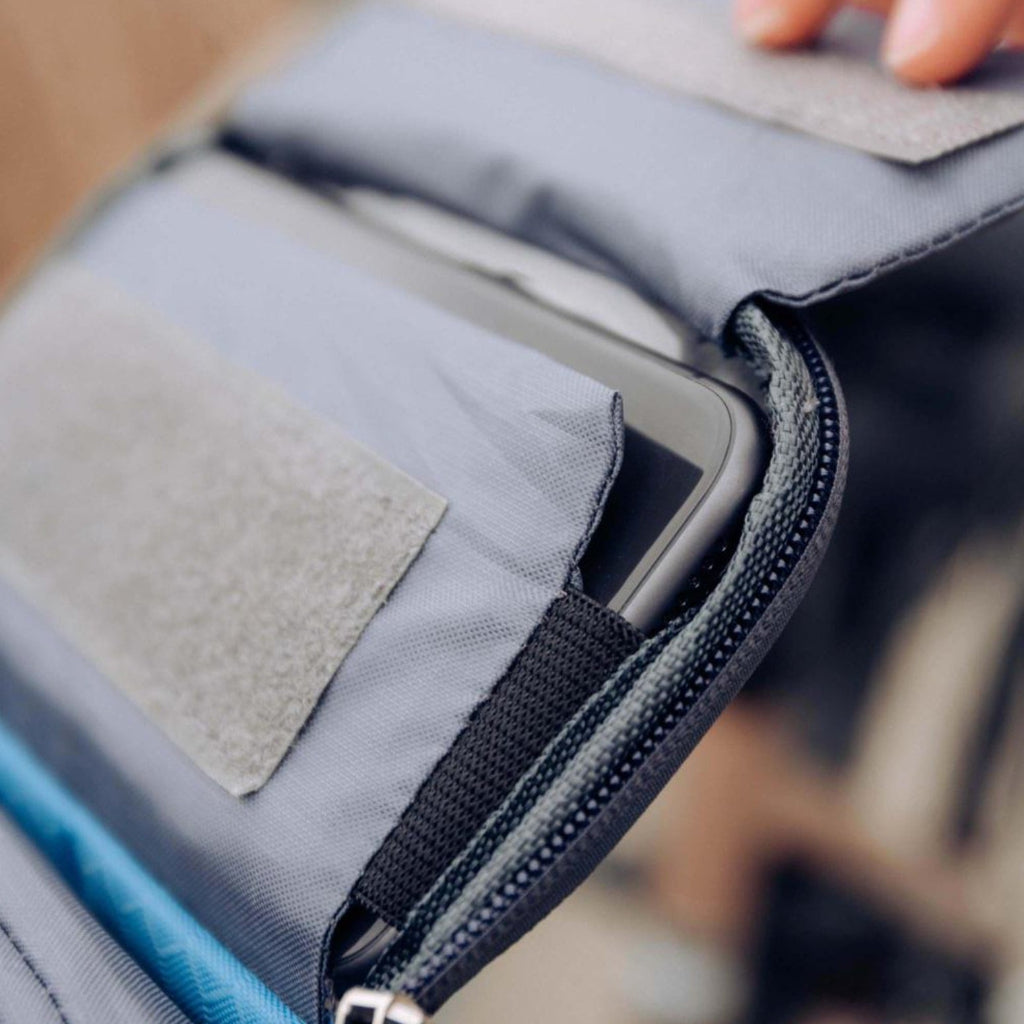 Waterproof Handlebar Bike Bag with Touchscreen Phone Holder
