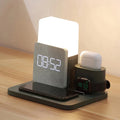 Viora 4-In-1 Fast Wireless Charging Alarm Lamp Station