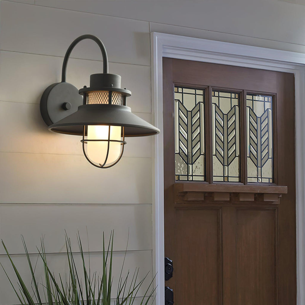 Marcell | Industrial Outdoor Lamp for Covered Patios