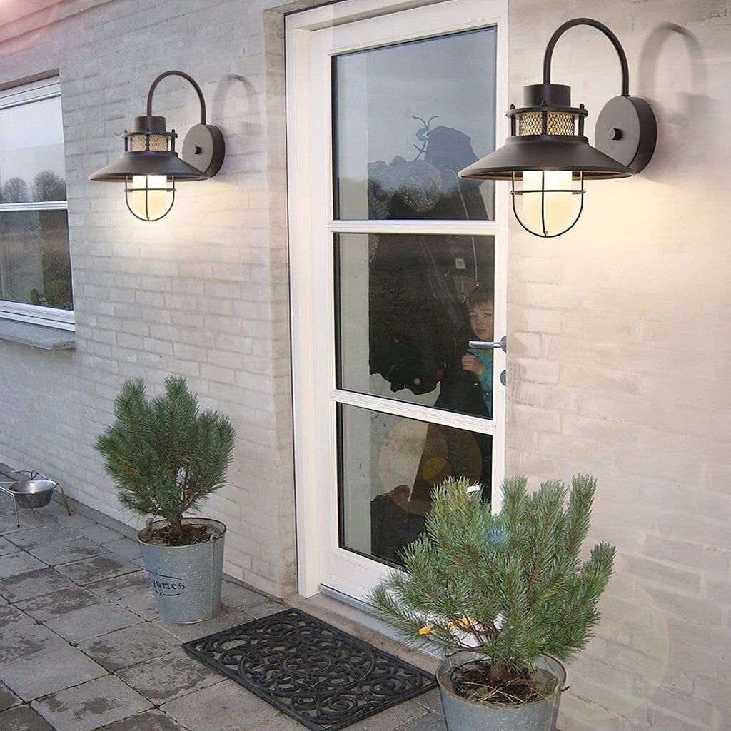 Astrais Outdoor Lamp in Industrial Patio Lighting for Style