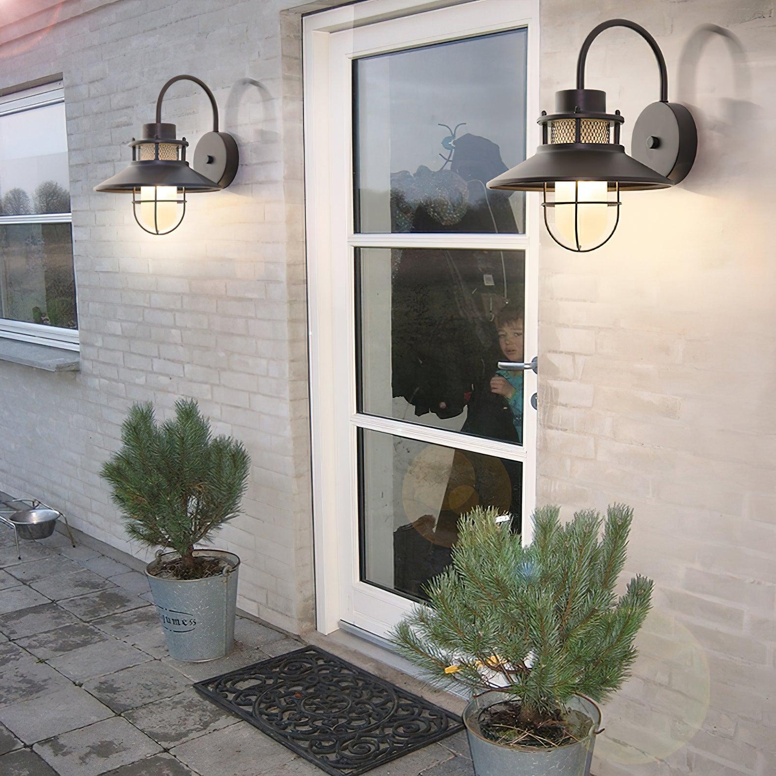 Astrais Outdoor Lamp in Industrial Patio Lighting for Style