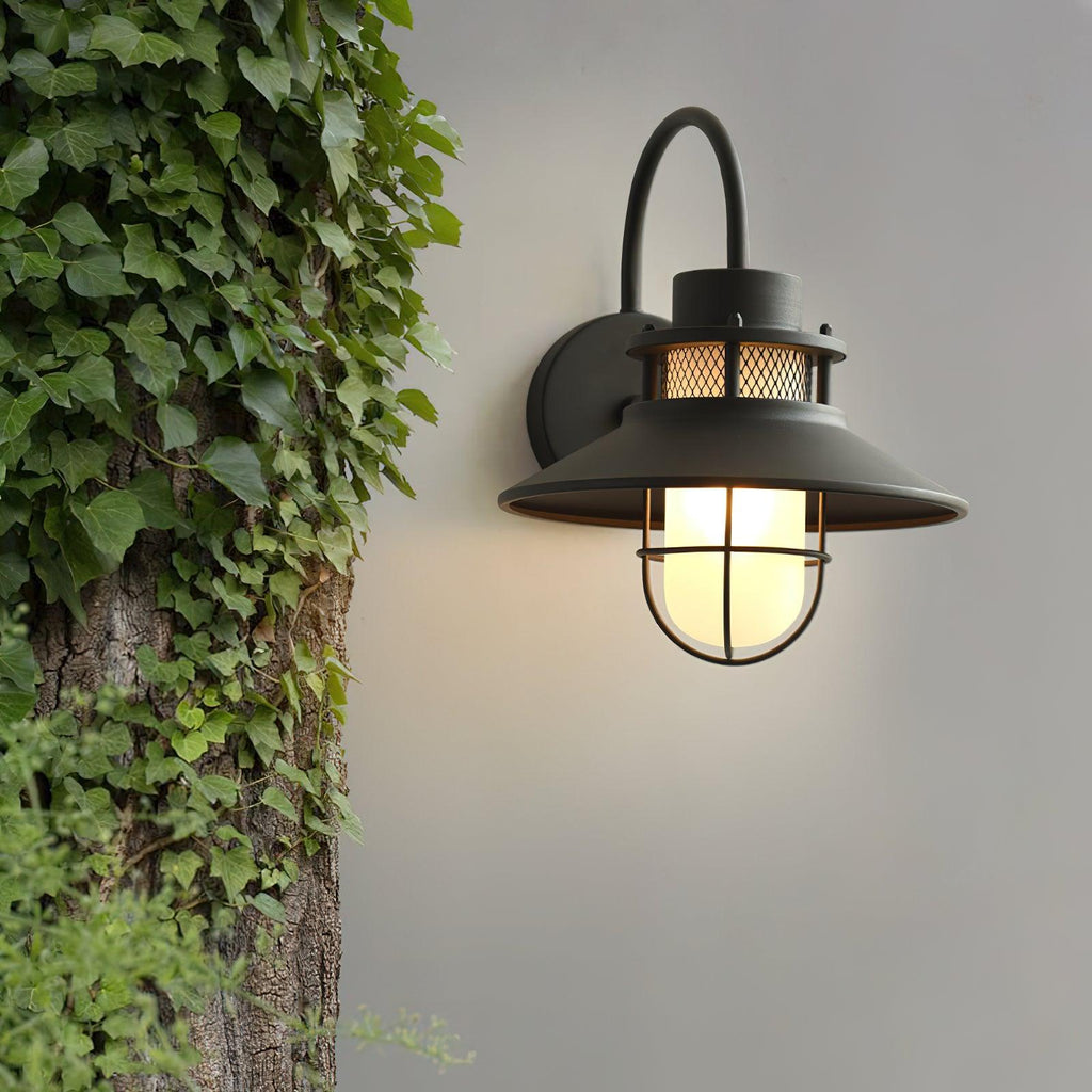 Marcell | Industrial Outdoor Lamp for Covered Patios