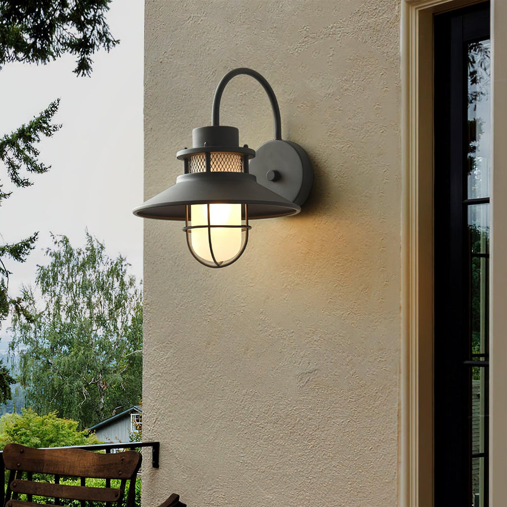 Astrais Outdoor Lamp in Industrial Patio Lighting for Style