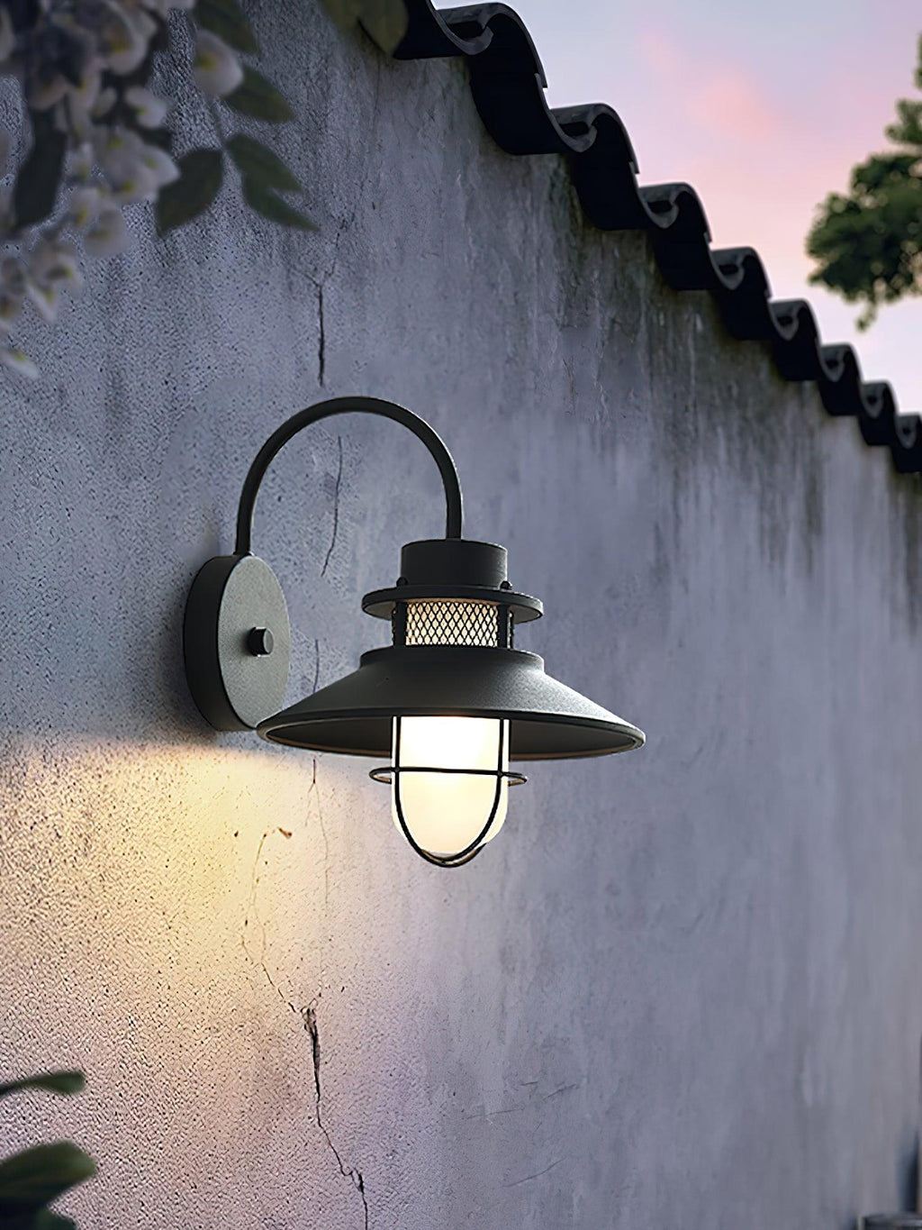 Astrais Outdoor Lamp in Industrial Patio Lighting for Style