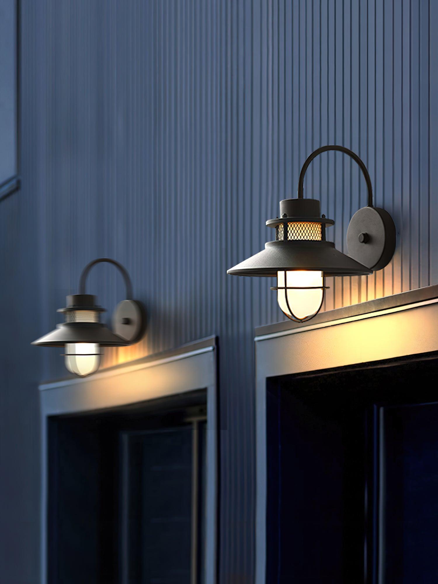 Marcell | Industrial Outdoor Lamp for Covered Patios
