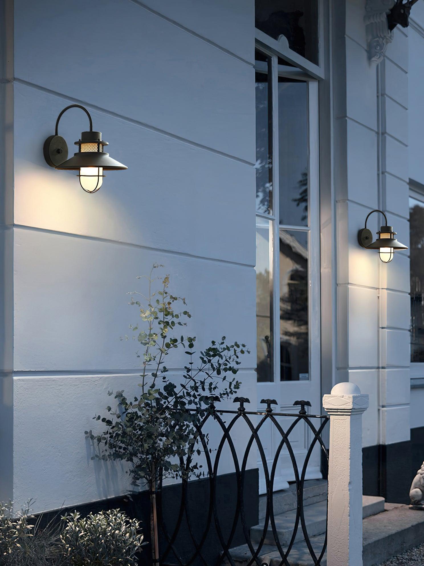 Astrais Outdoor Lamp in Industrial Patio Lighting for Style