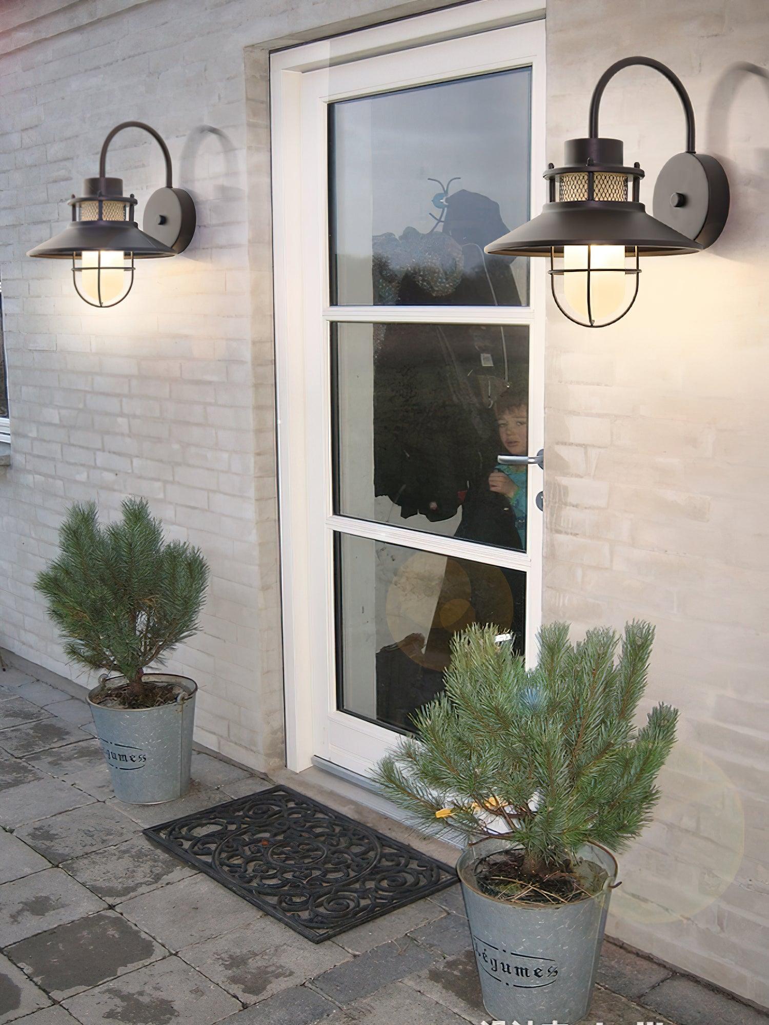 Astrais Outdoor Lamp in Industrial Patio Lighting for Style