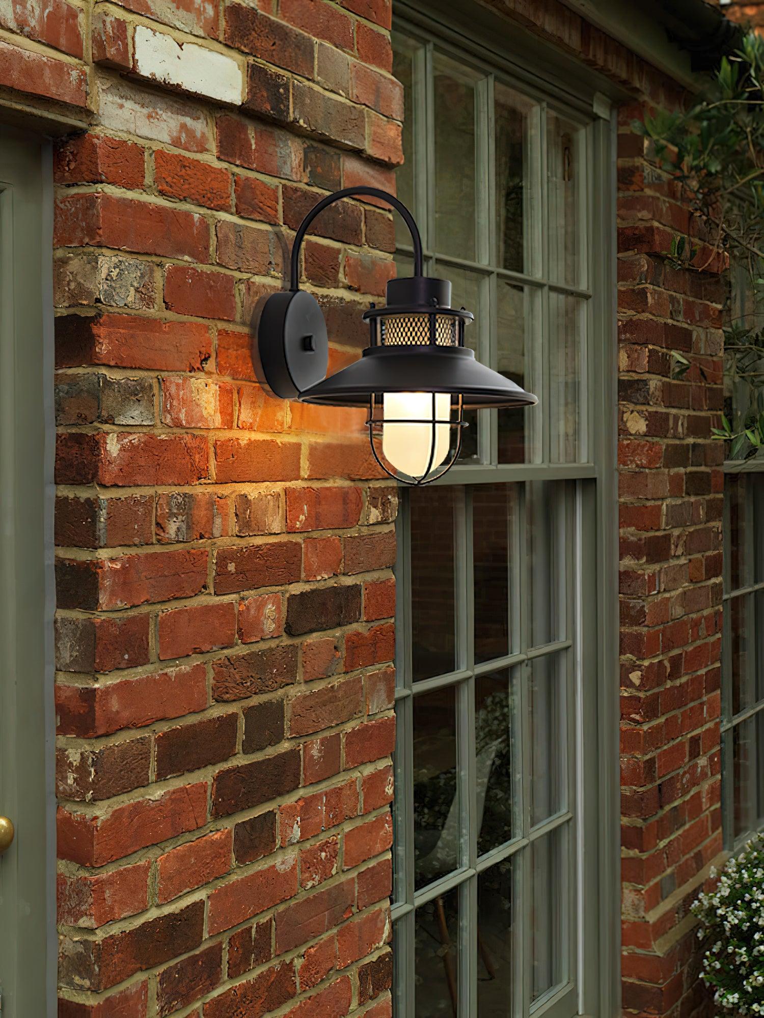 Marcell | Industrial Outdoor Lamp for Covered Patios