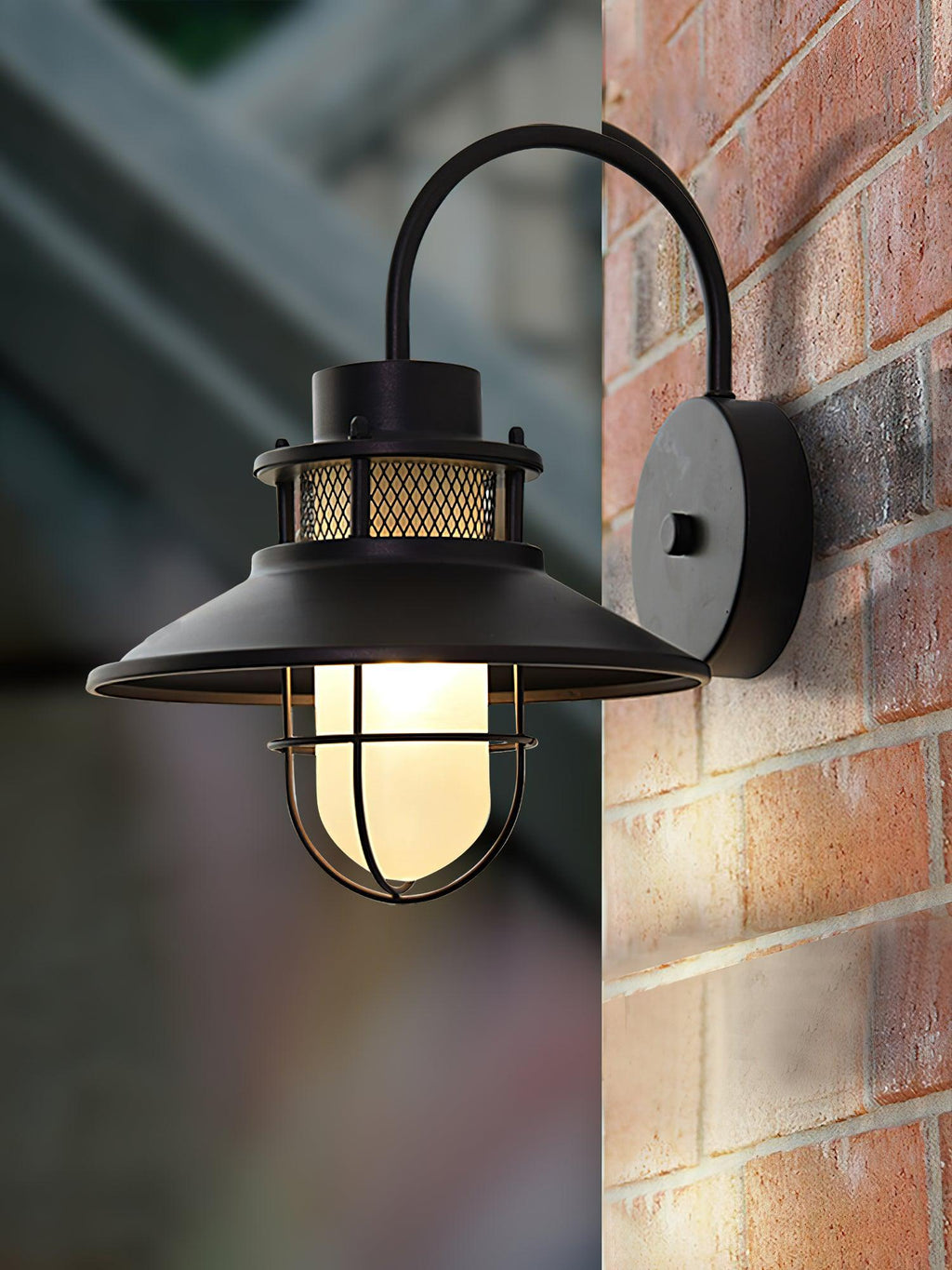 Astrais Outdoor Lamp in Industrial Patio Lighting for Style
