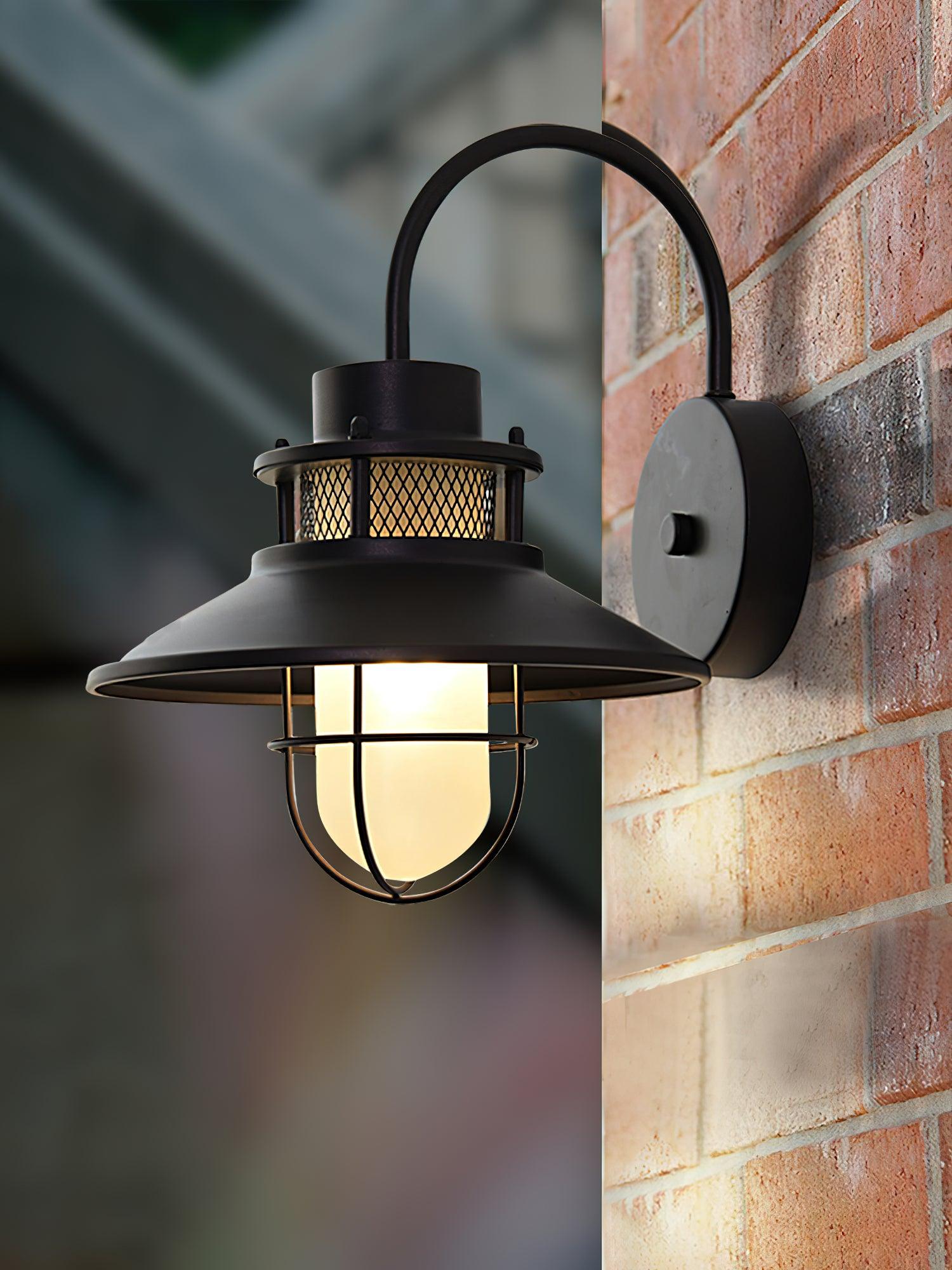 Astrais Outdoor Lamp in Industrial Patio Lighting for Style