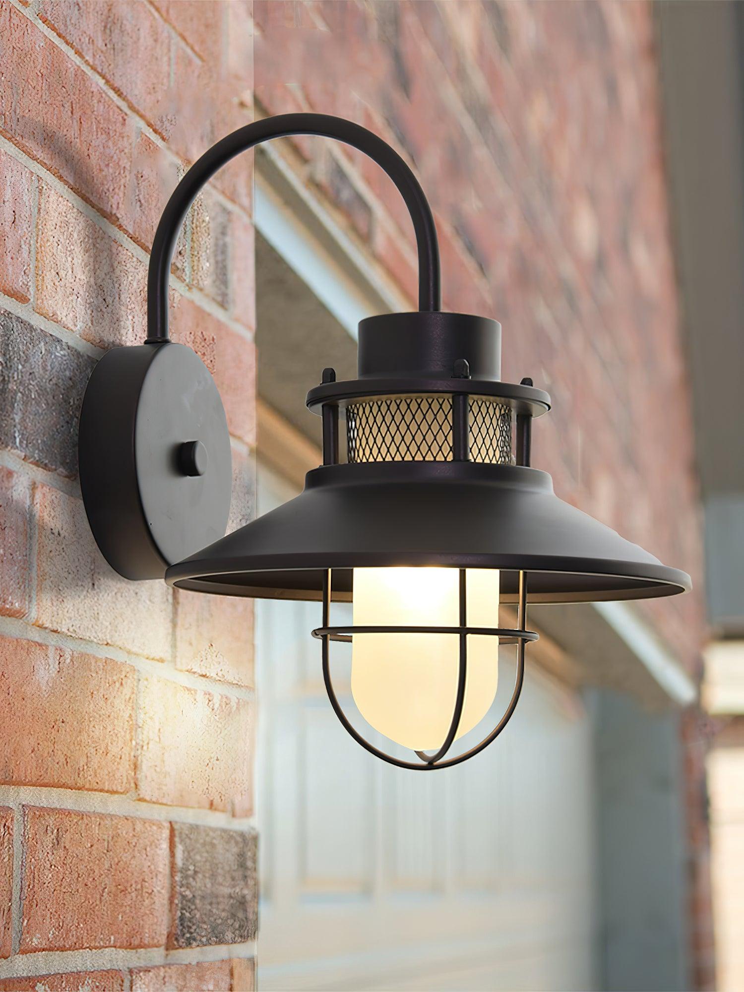 Astrais Outdoor Lamp in Industrial Patio Lighting for Style