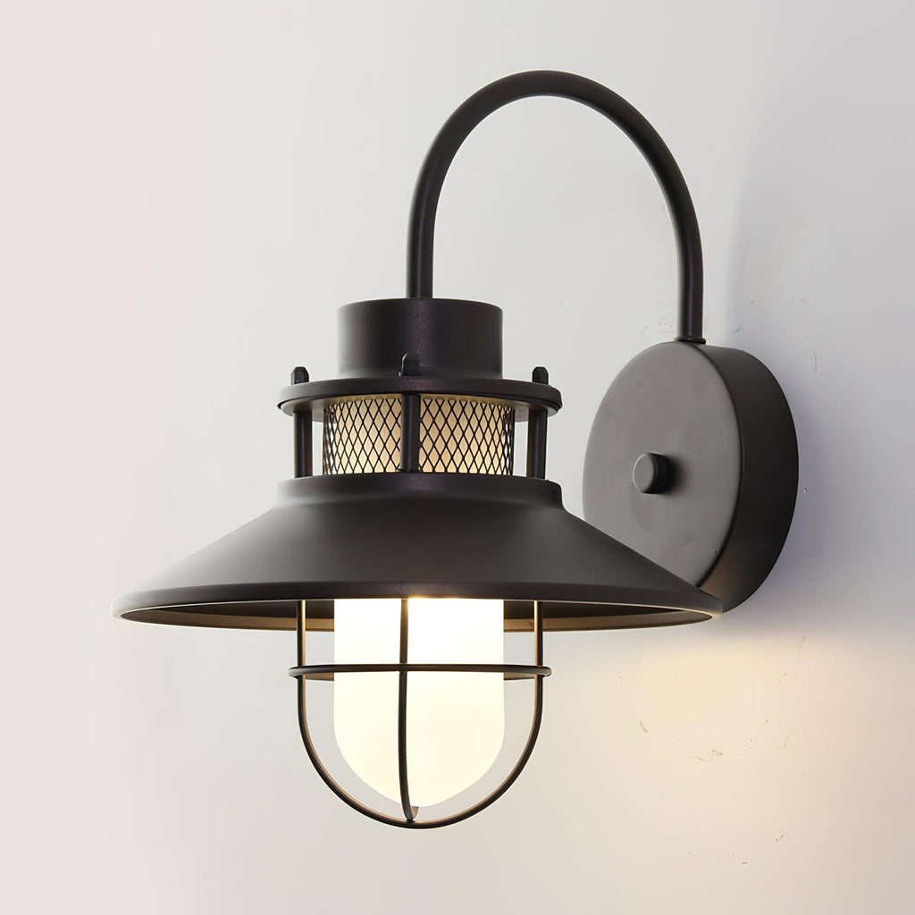 Marcell | Industrial Outdoor Lamp for Covered Patios