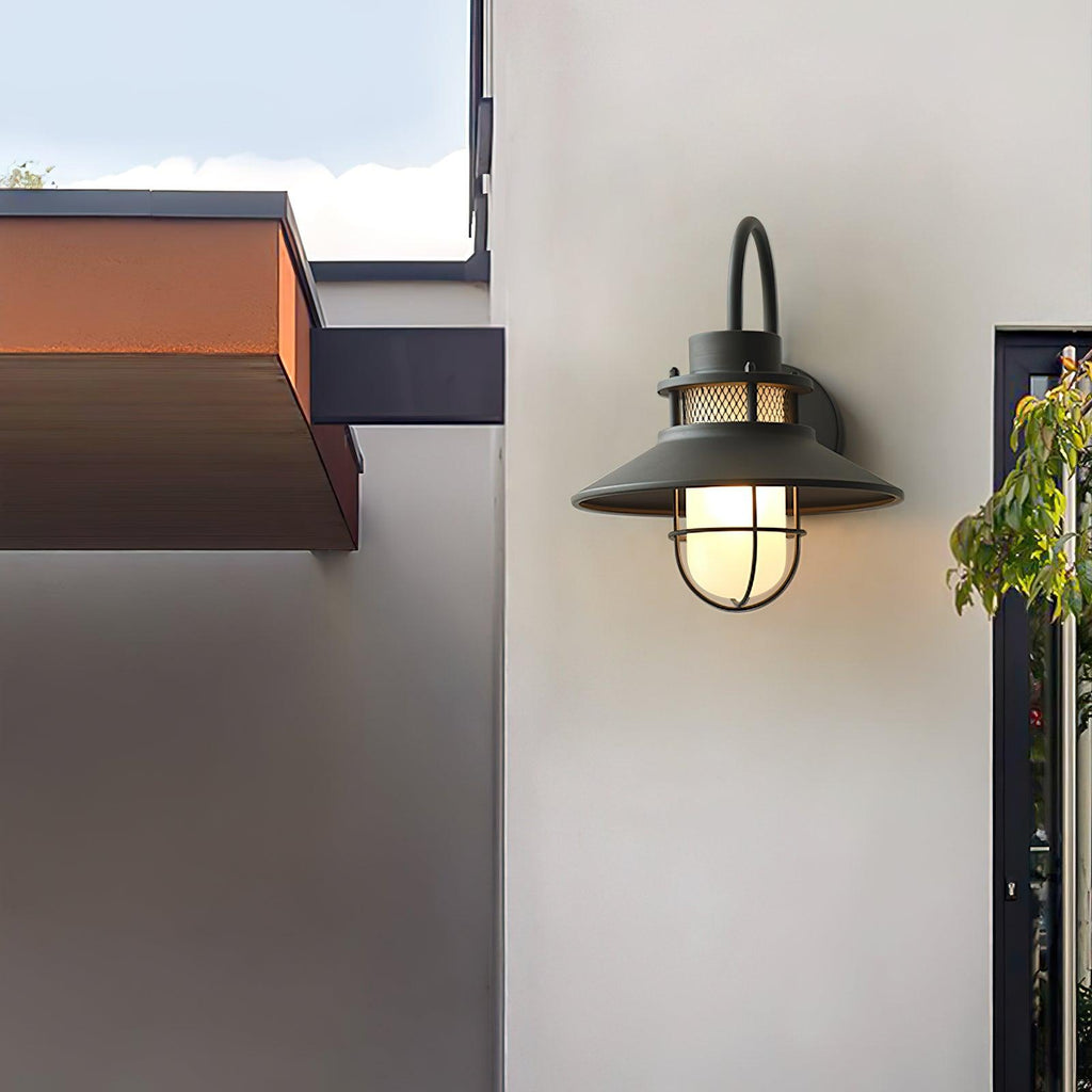 Astrais Outdoor Lamp in Industrial Patio Lighting for Style