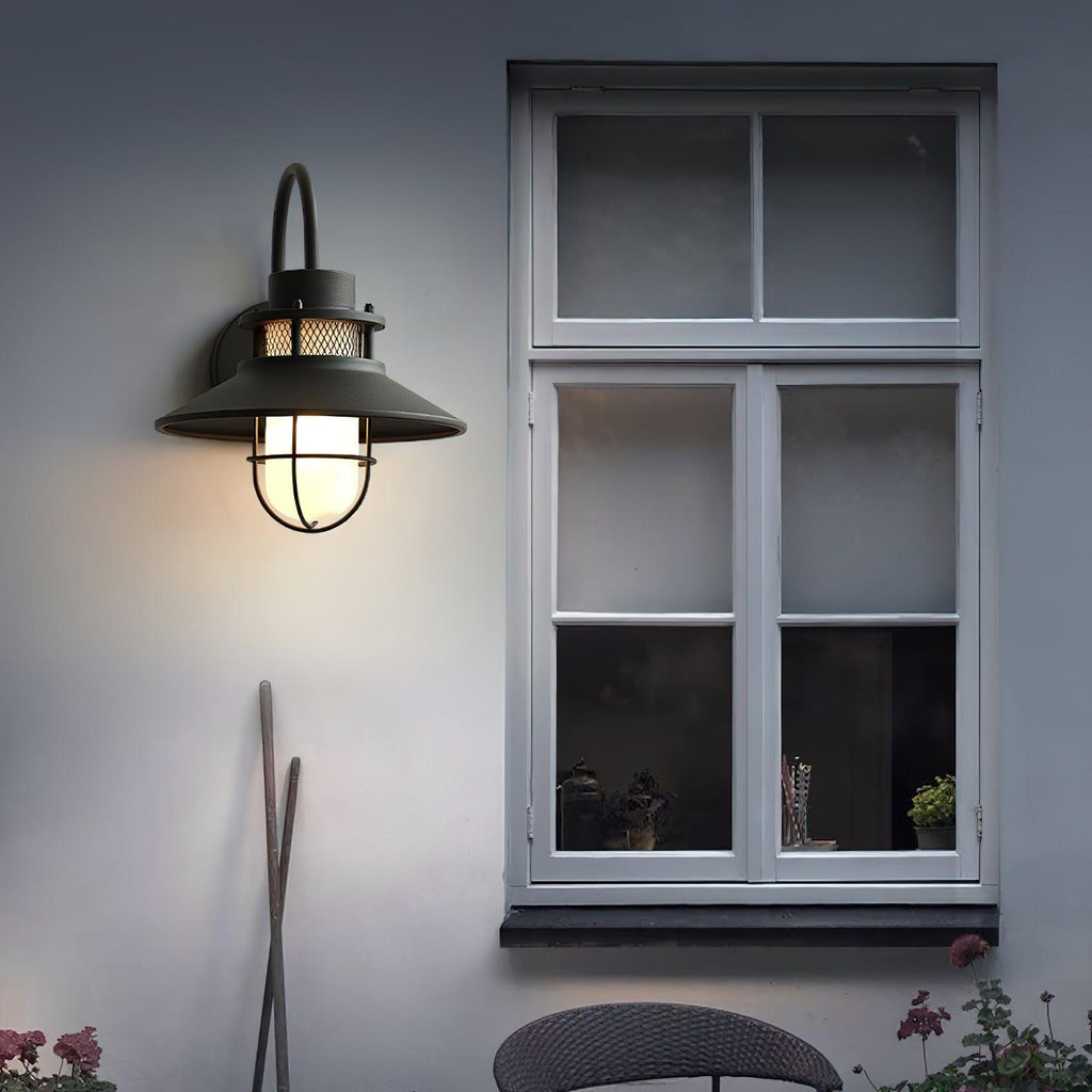 Astrais Outdoor Lamp in Industrial Patio Lighting for Style