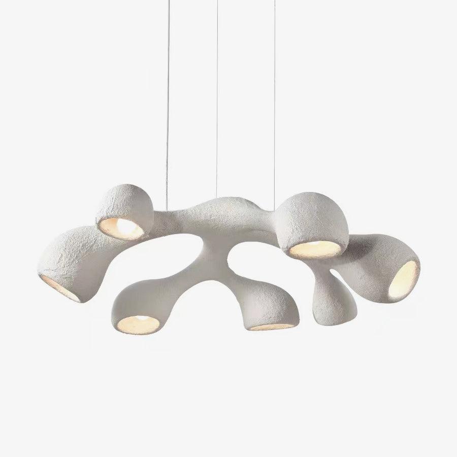 Kirrea | Scandinavian Cloud Pendant Lamp in Polystyrene