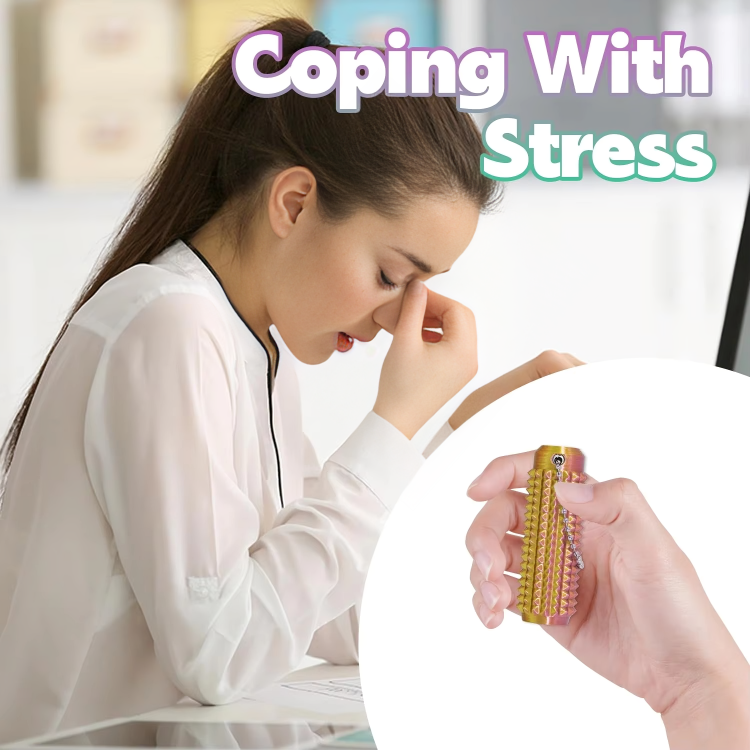 Pocket Spiky Stress Relief Gadget — Calm and Focus